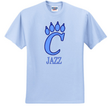 CHS Band - Jazz T Shirt (White, Navy Blue or Carolina Blue)