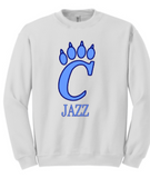 CHS Band - Jazz Crewneck Sweatshirt (White, Navy Blue or Carolina Blue)