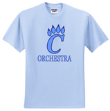 CHS Band - Orchestra T Shirt (White, Navy Blue or Carolina Blue)