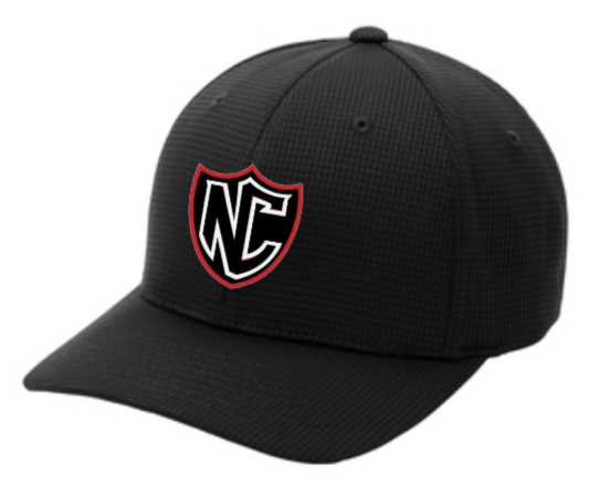 NCHS Baseball - Shield -Flexfit Grid Texture Cap