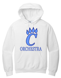 CHS Band - Orchestra Hoodie Sweatshirt (Carolina Blue, Navy Blue or White)