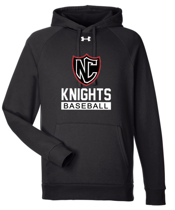 NCHS Baseball - Shield - Under Armour Hustle Hoodie Sweatshirt