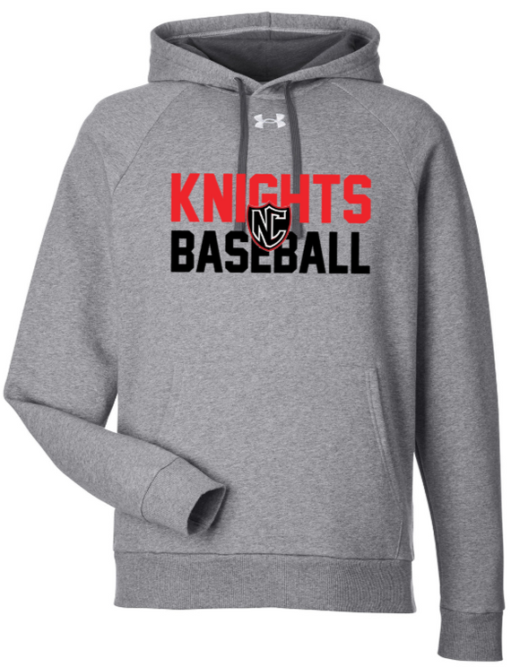 NCHS Baseball - Letters - Under Armour Hustle Hoodie Sweatshirt