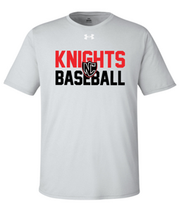 NCHS Baseball - Lettered - Under Armour Short Sleeve T Shirt