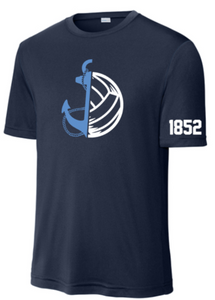 MDSA VBALL - Navy Ball Performance Short Sleeve Shirt