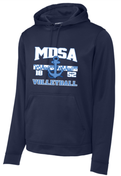 MDSA VBALL -  Performance Hoodie Sweatshirt