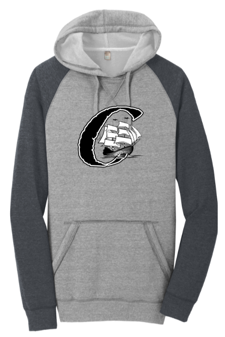 CAA  - Grey Lightweight Fleece Raglan Hoodie