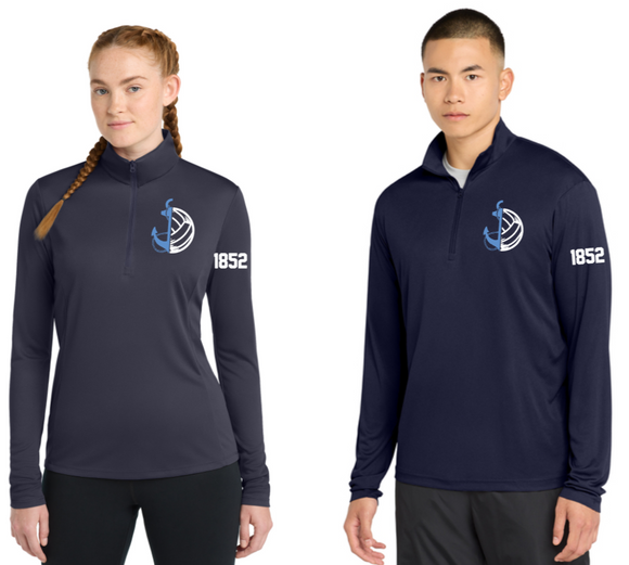 MDSA VBALL- Navy Ball 1/4 Zip (Men's or Lady)