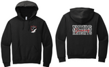 NCHS Swimming - Choose Your Stroke - Black Hoodie Sweatshirt (Youth and Adult)