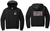 NCHS Swimming - Choose Your Stroke - Black Hoodie Sweatshirt (Youth and Adult)