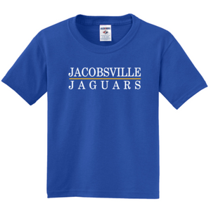 Jacobsville Elementary - Blue Short Sleeve Shirt (Youth or Adult)