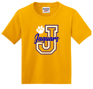 Jacobsville Elementary - Short Sleeve Shirt (Youth or Adult) (Gold or Grey)