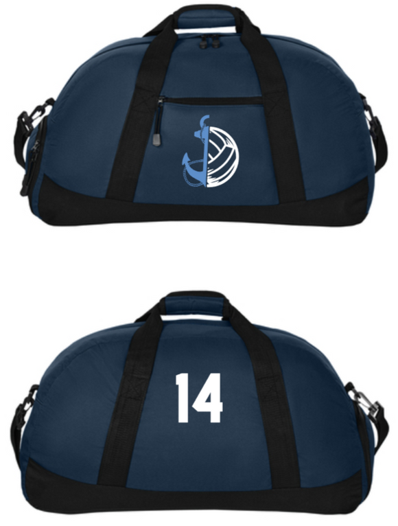 MDSA VBALL - Navy Blue Ball Player Bag
