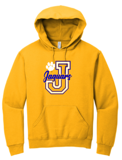 Jacobsville Elementary - J - Hoodie Sweatshirt (Youth and Adult) (Gold or Grey)