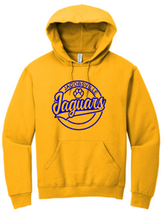 Jacobsville Elementary - Circle - Hoodie Sweatshirt (Youth and Adult) (Gold or White)