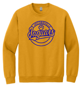 Jacobsville Elementary - Circle - Crewneck Sweatshirt (Youth and Adult) (Gold or White)