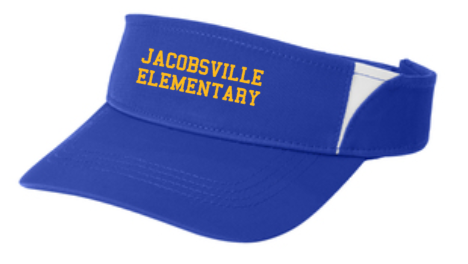 Jacobsville Elementary - Sport Tek Visor (Embroidered)