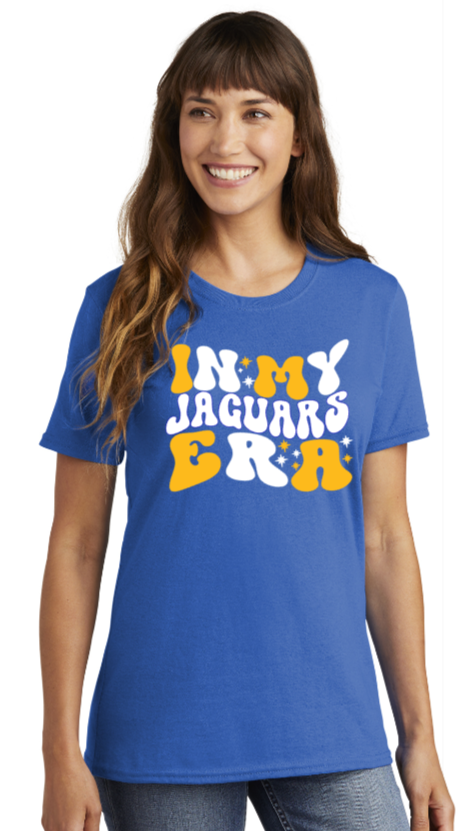 Jacobsville Elementary - IN MY ERA - Blue - Lady SS T Shirt