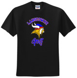 LHS Vikings - Official Black Short Sleeve Shirt - ALL FALL SPORTS, PICK YOUR SPORT