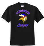 LHS Vikings - Official Black Short Sleeve Shirt - ALL FALL SPORTS, PICK YOUR SPORT