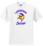 LHS Vikings - Official White Short Sleeve Shirt - ALL FALL SPORTS, PICK YOUR SPORT