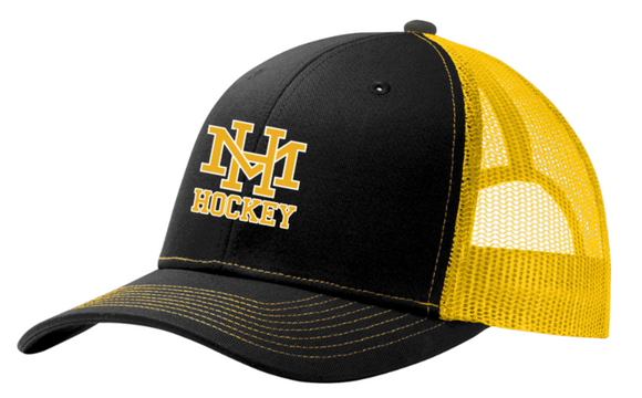 MTH Hockey - Snapback Trucker Hat (Embroidered Or Printed)