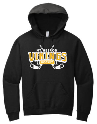 MTH Hockey - Classic Black Hoodie Sweatshirt (Youth and Adult)