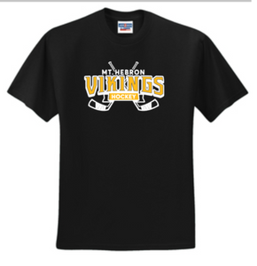 MTH Hockey - Classic Black Short Sleeve Shirt (Youth or Adult)