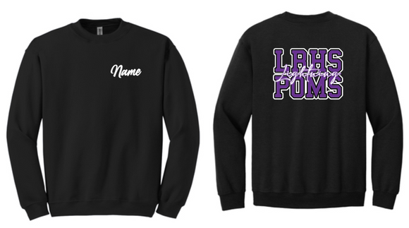 LRHS POMS - Crew Neck Sweatshirt