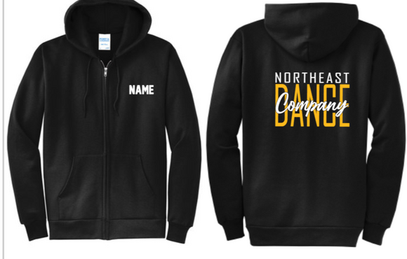 NHS Dance - Full Zip Hoodie (Men's or Lady's Cuts)