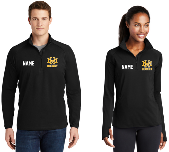 MTH Hockey - Black 1/4 Zip (Men's or Lady)