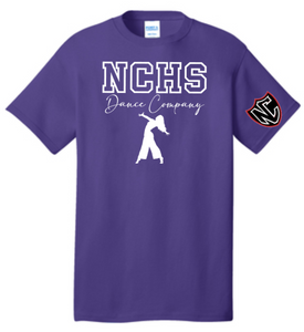 NCHS Dance - Purple Short Sleeve Shirt (Youth or Adult)