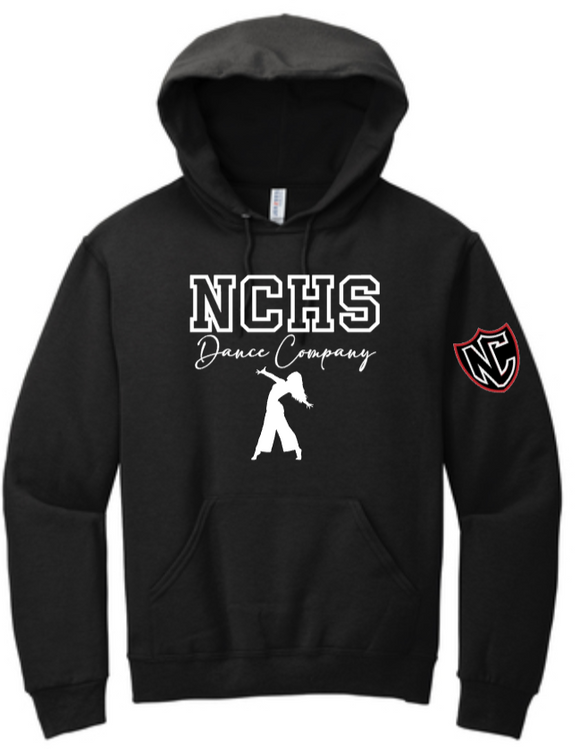 NCHS Dance - Black Hoodie Sweatshirt (Youth and Adult)