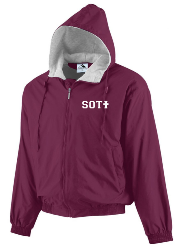 SOTI - Hooded Taffeta Jacket/Fleece Lined