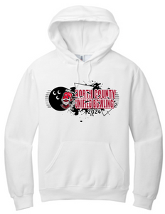 NC Unified Bowling - Classic Hoodie Sweatshirt (White)