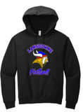 LHS Vikings - Official BLACK Hoodie Sweatshirt - ALL FALL SPORTS, PICK YOUR SPORT