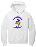 LHS Vikings - Official White Hoodie Sweatshirt - ALL FALL SPORTS, PICK YOUR SPORT