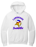 LHS Vikings - Official White Hoodie Sweatshirt - ALL FALL SPORTS, PICK YOUR SPORT