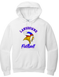 LHS Vikings - Official White Hoodie Sweatshirt - ALL FALL SPORTS, PICK YOUR SPORT