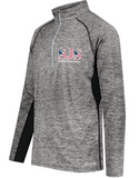 St. Joseph - USA Youth Electrify 1/2 Zip Pullover (Black Heather or Athletic Grey)