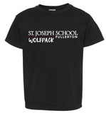 St. Joseph - Wolfpack - Youth Comfort Colors (White, Black, Crimson, Grey or Butter)