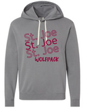 St. Joseph - STJx3 - Comfort Colors Hoodie - (White, Black, Grey, Pepper, Butter)