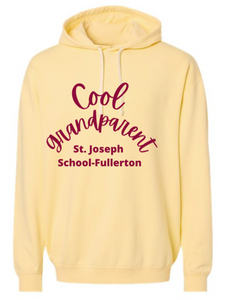 St. Joseph - COOL GRANDPARENT - Comfort Colors Hoodie - (White, Black, Grey, Pepper, Butter)