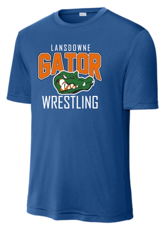 Gater Wrestling - Blue Performance Short Sleeve Shirt