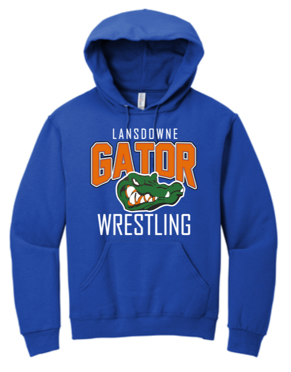 Gator Wrestling - Blue Hoodie