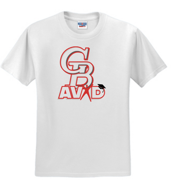 GBHS Avid - GBAVID - Short Sleeve T Shirt (White or Grey)