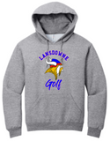 LHS Vikings - Official Grey Hoodie Sweatshirt - ALL FALL SPORTS, PICK YOUR SPORT