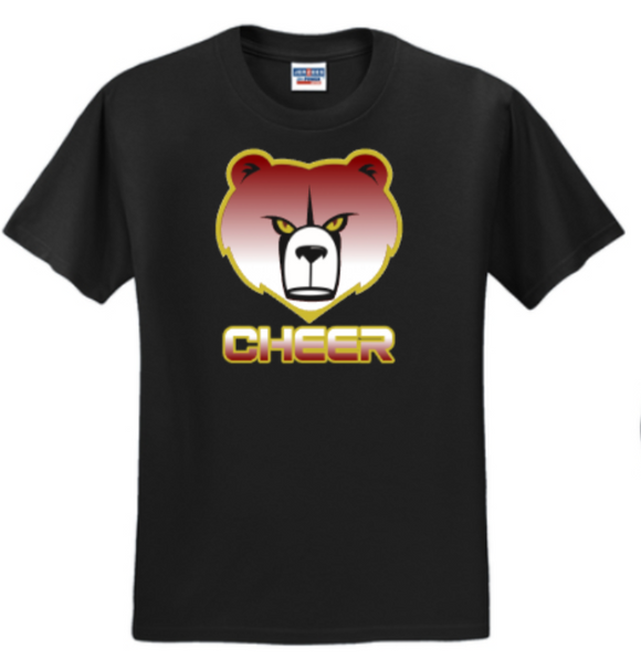 Hammond Cheer - Bear Short Sleeve (Black)