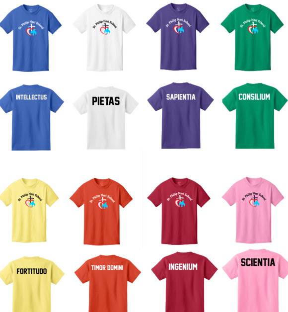SPN - House Colors - Short Sleeve Shirt (Youth and Adult Sizes)
