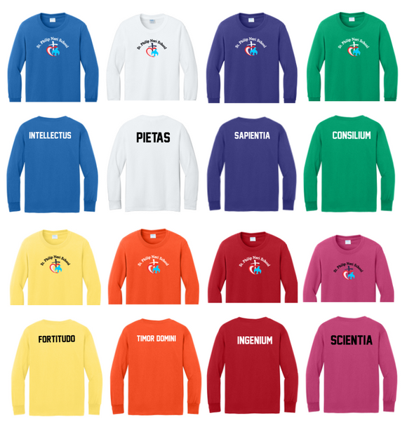 SPN - House Colors - Long Sleeve Shirt (Youth and Adult Sizes)